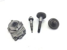 Crankcase And Gears Rear Wheel
