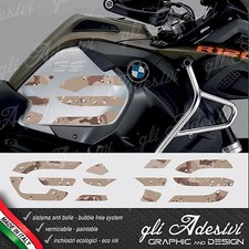 2 Adesivi Fianco Serbatoio BMW R 1200 1250 gs adventure LC big mimetico Desert