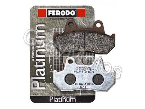 Pastiglie freno fdb244p - pastiglie,