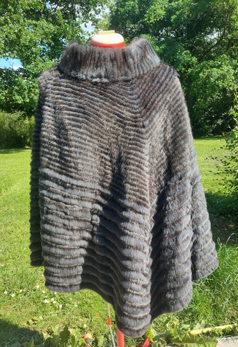 Max moi cape poncho vison - cape,