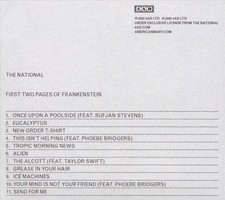 THE NATIONAL FIRST TWO PAGES