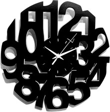 Orologio Da Parete | Moderno | Minimal | Silenzioso | Arredamento Casa Studio Ca