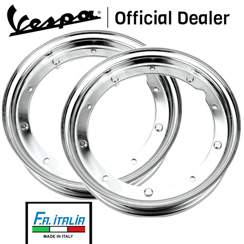Kit cerchi ruota cromati - 2,