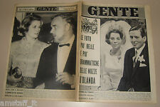 GENTE 1966/12=CLAUS VON AMSBERG=GRACE KELLY=GERDA MUSINGER=ALFREDO CHIGHINE=