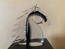 Testa di cavallo in vetro di Murano anni '70