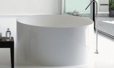 VASCA FREE-STANDING TONDA 140 IN POLYMINERAL   