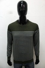 Liu Jo Maglione Uomo Taglia L Maglietta Invernale Sweater Pullover Multicolore