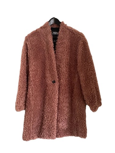 Cappotto teddy zara rosa - teddy,