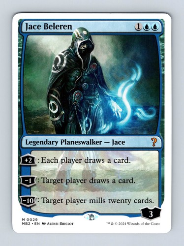Jace beleren - (white, border)