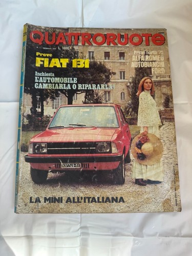 Rivista quattroruote anno - rivista, n.1