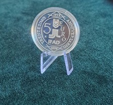 Moneta Italia commemorativa 5 EURO Argento PROOF "Anniversario IFAD" Anno 2008