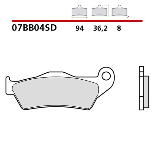 Brembo kit pastiglie freno - kit,
