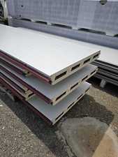 Pannello Coibentato Sandwich Rosso Siena MT 2.00 X 1.00 Spessore 40mm+ 40mm