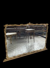 Grande specchiera del XX secolo cornice dorata