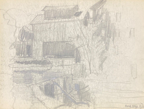 Disegno corsa mulino - , norman