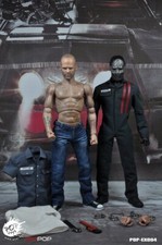 ACTION FIGURE POP TOYS EX004 - DEATH RACE DRIVER JASON STATHAM - 1/6 NO HOT TOYS