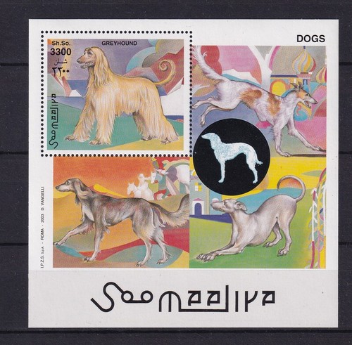 Somalia 2003 blocco - cani, cane