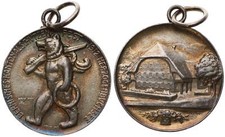 Medaglia - Bern Medaglia D'Argento 1912 - Herzogenbuchsee Kantonalschützenfest