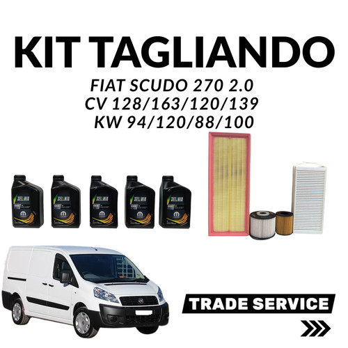 Kit tagliando fiat scudo - kit,