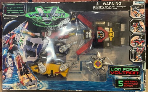 Voltron mighty lion force set - voltron,