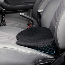 Cuscino Sedile in Memory Foam per Seduta Auto Ufficio cuneo schiena coccige