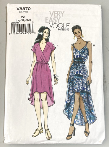 Vogue 8870 motivo - 8870, vestito