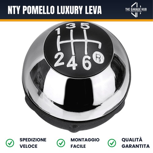 Leva cambio luxury cromata - leva,