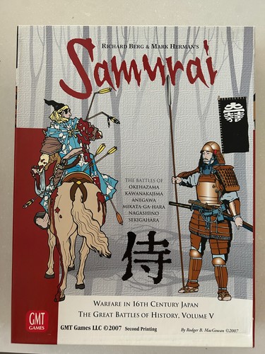Gmt gioco samurai - warfare, nel