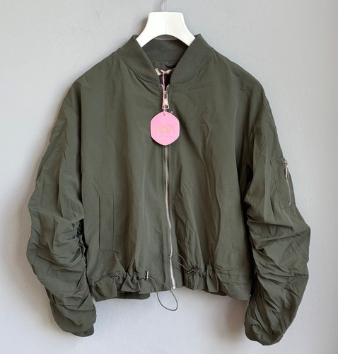 Giacca blouson verde bomber - giacca,