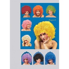 Parrucca ricciolona afro - ricciolona,