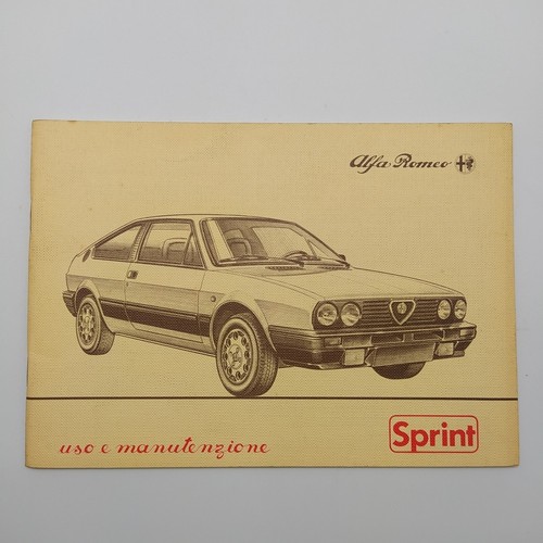 Libretto uso manutenzione alfa - uso,