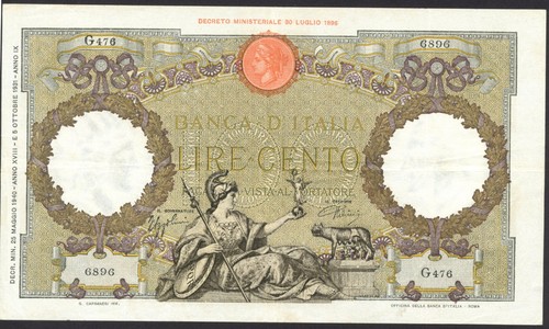 100 lire roma - lire,