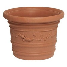 VASO IN RESINA TONDO PER