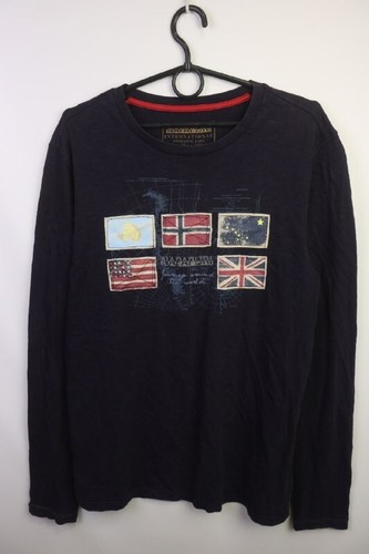 Napapijri blue crew - crew, neck