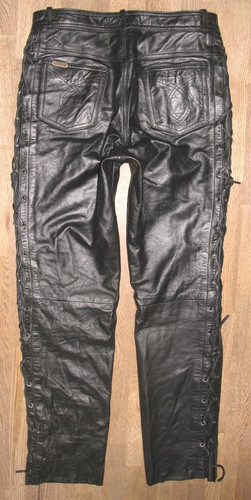 Linus lederjeans uomo - lederjeans,