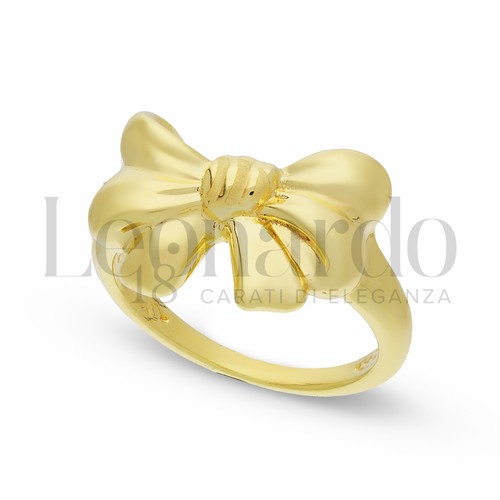 Anello donna fiocco - anello, oro