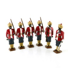 Tradition 6 miniature militari piombo 8º Fanteria nativa di Madras 1890 Indian