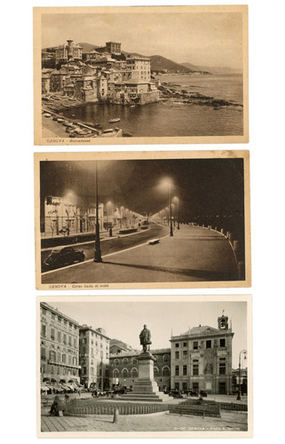 Genova cartoline boccadasse - genova, 3