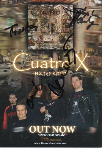 Autografo cuatro x - autografo,