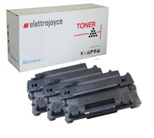 3 TONER CE255X PER HP P3015