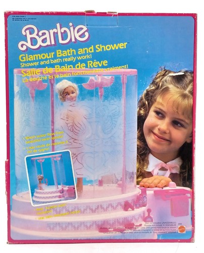 Barbie glamour 1985 playset - barbie,