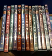 ARSENIO LUPIN SERIE TV 13 DVD CON TUTTI I LIBRETTI