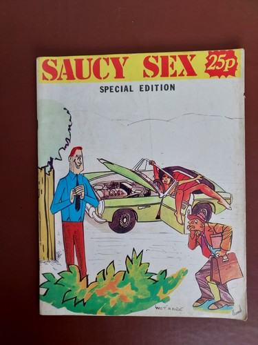 Saucy sex adult joke vintage - adult,