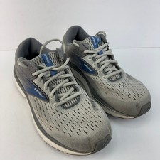 Brooks Dyad 11 Shoes Men's Size 9 Wide Gray Blue Comfort Running Athletic Sneake