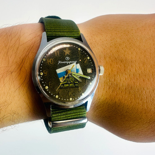 Raro orologio meccanico vostok - orologio,