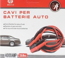 Cavi batteria maggiorati 4000Amp.Avviamento auto automobile 24V 12V avviare SUV