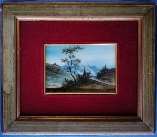 Quadro olio miniatura - , 9,5x13,5