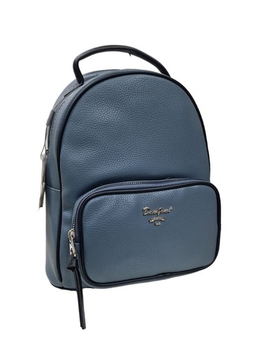 Zaino donna blu david jones - blu,