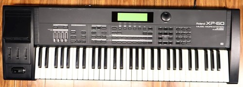 Roland music workstation - music,