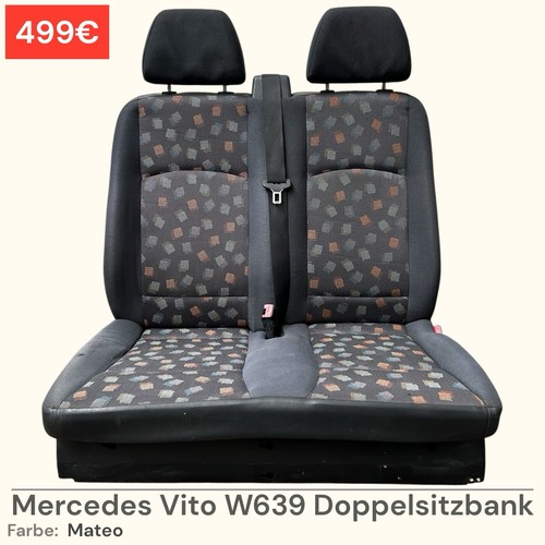 Sedile doppio mercedes vito - sedile,